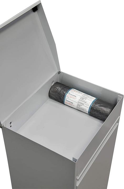 Produktbild Arregui Abfalleimer mit Griff, 2x17L (34 L), hellgrau (34 l)