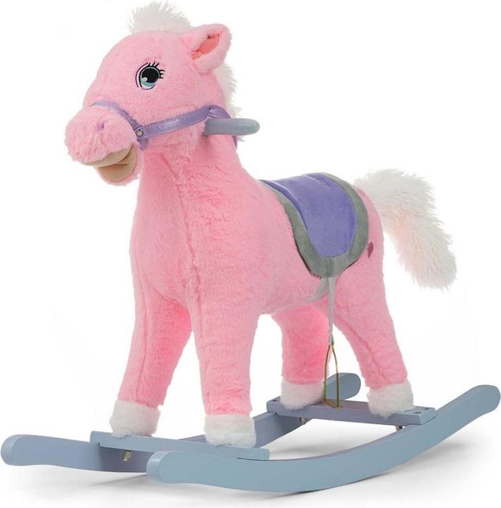 Actual product image Mally Rocking horse patch pink Milly