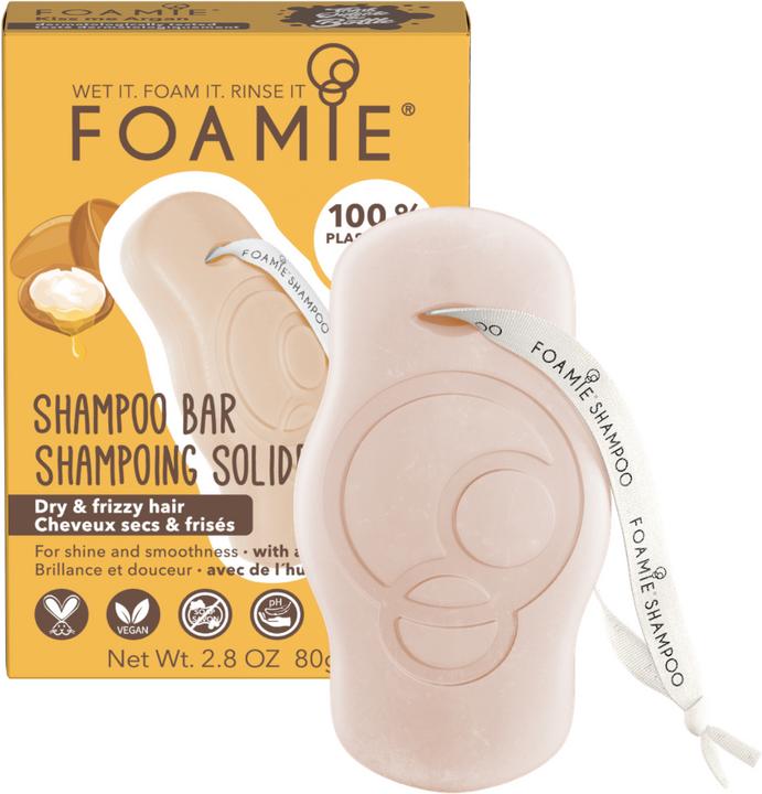 Produktbild Foamie Kiss Me Argan (80 ml, Festes Shampoo)
