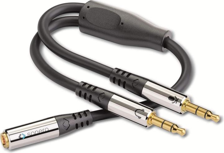 Immagine prodotto Sonero 2x 3,5mm - 3,5mm (0.25 m, Connettore da 3,5 mm (AUX))