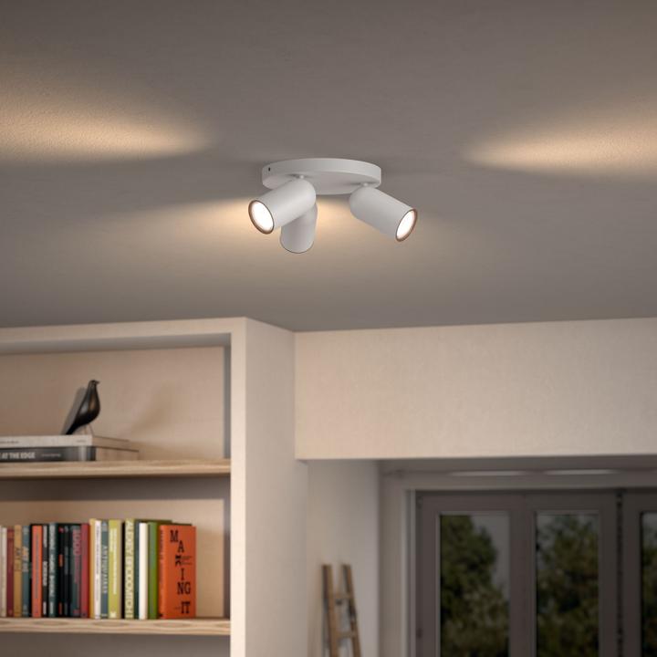 Immagine prodotto Philips Pongee opbouwspot - 3 lotti - wit (GU10)