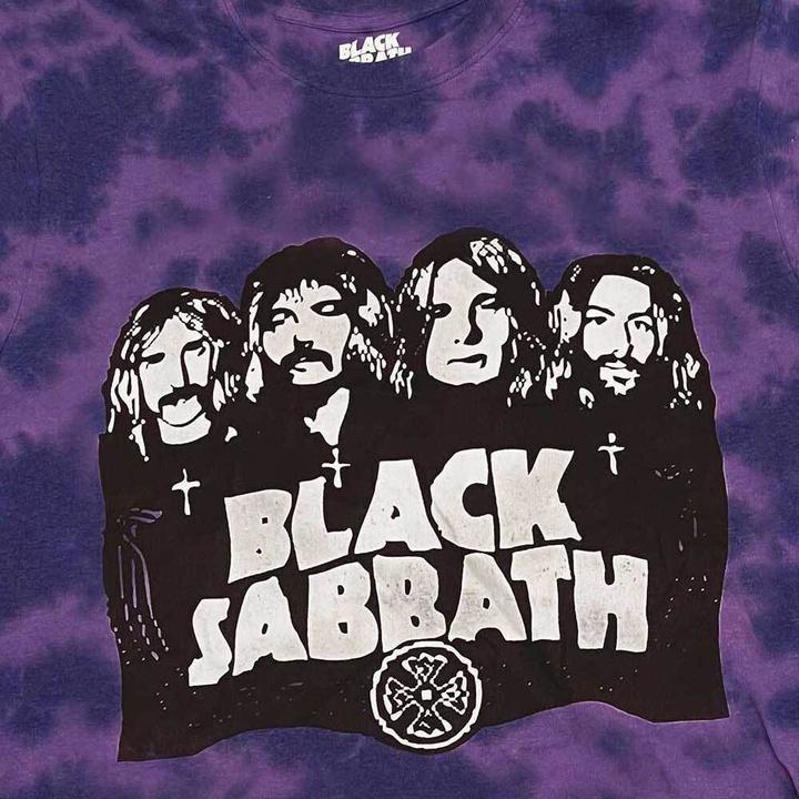 Immagine prodotto Black Sabbath Maglietta Tie Dye della banda musicale per bambini/ragazzi (92)