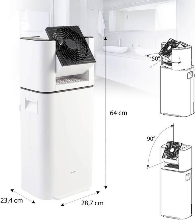 Actual product image Iris Ohyama Ceramic dehumidifier (21 m²)