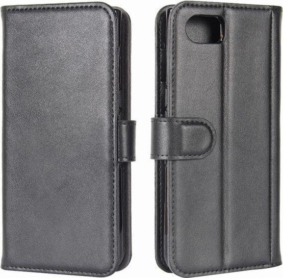 Actual product image MU Classic Mobile phone case made of genuine split leather (KEYone)