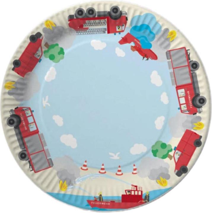 DH-Konzept Assiette de fête Pompiers.