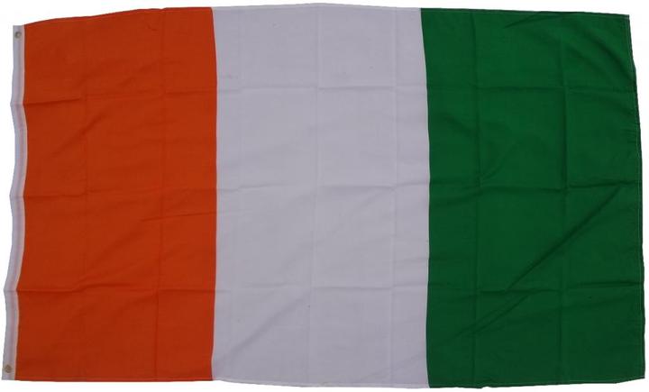 Actual product image trends4cents XXL Flag Ivory Coast 250 x 150 cm flag with 3 eyelets 100g/m² fabric weight hoisting