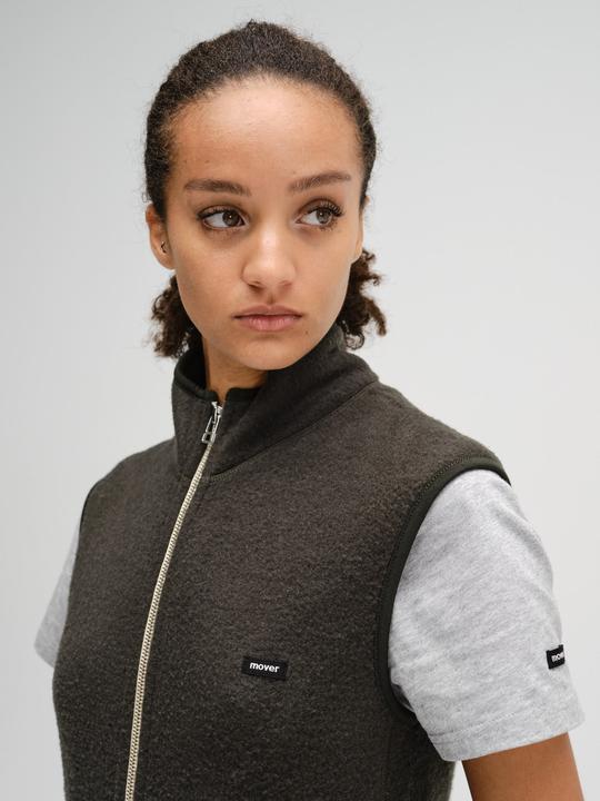 Actual product image Mover Plastic Free Sportswear Merino Fleece Vest (L)