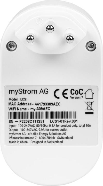 Actual product image myStrom Switch Zero