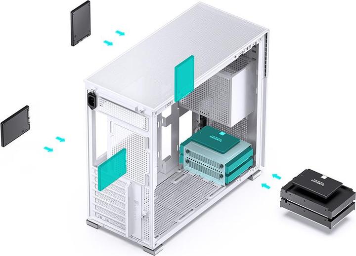 Jonsbo D41 Mesh Screen (mATX, DTX, Mini-ITX, ATX)
