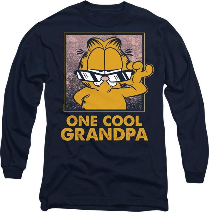 Garfield One Cool Grandpa TShirt Vatertag (S)
