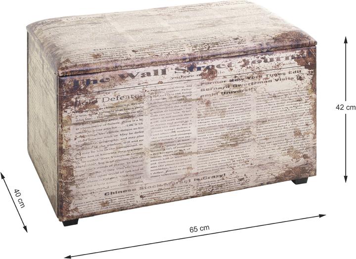 Productafbeelding HAKU Möbel Zitkist (65 cm)