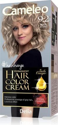 Delia Cosmetics Delia Cameleo Permanent Hair Colour Cream With Omega Plus 9.2 Pearl Blonde (9.2 Pearl Blonde)