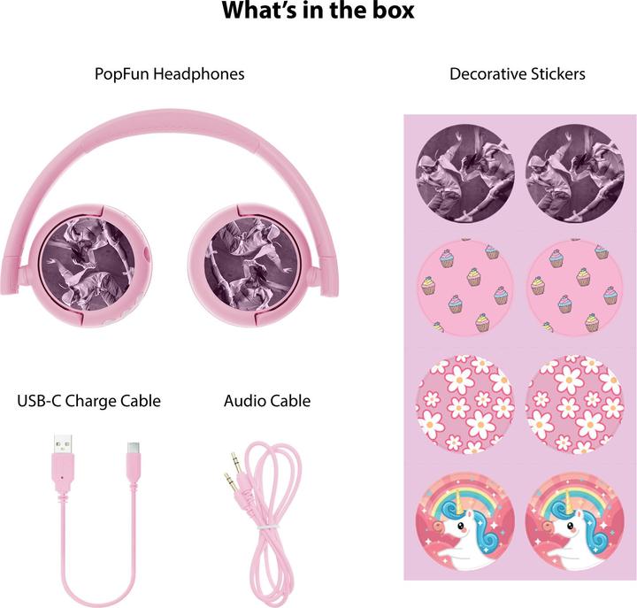 Actual product image Buddyphones Pop Fun