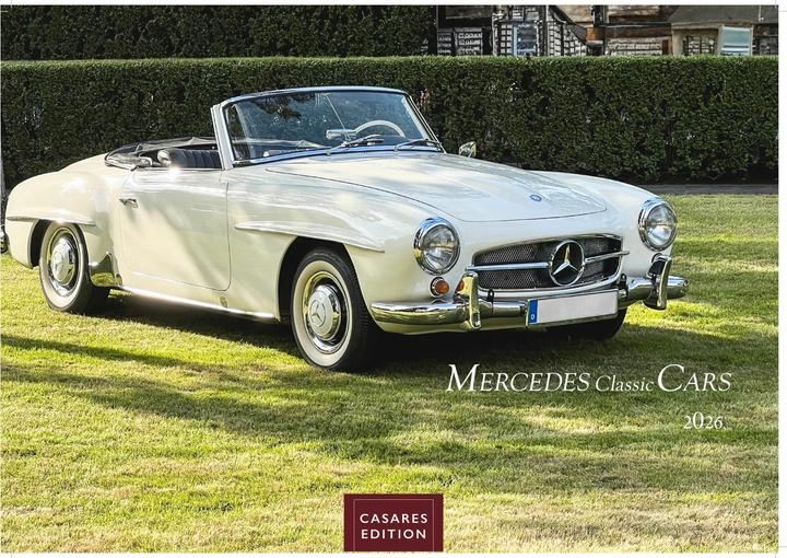 Produktbild Mercedes Classic Cars 2026 L 35x50cm (35 x 50 cm, Deutsch)