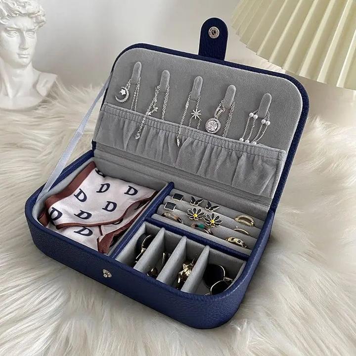 Immagine prodotto Only-Bags.Store Scatola portatile per gioielli Organizzatore di gioielli Display da viaggio Scatole per gioielli