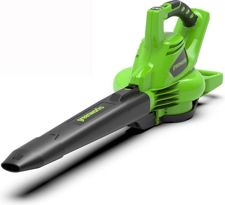 Actual product image Greenworks GD24X2BV battery leaf blower 48 V - Without battery and charger (Rechargeable battery operated, Vacuum cleaners & blowers)