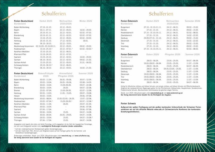 Nährwerte und Zutaten Harry Potter Hogwarts Schülerkalender A5 2026 - 17 Monate ab August 2025 (A5, Deutsch)