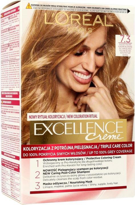 Produktbild L'Oréal Paris Excellence Creme (7.3 Gold Blonde)