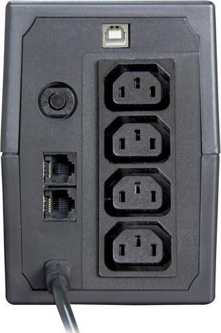 Image du produit Orvaldi I650 uninterruptible power supply (UPS) Line-Interactive 0.6 kVA (600 VA, 360 W, Line-interactive Onduleur)