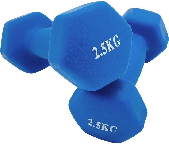 Novidarte Hantel Set 2 x 2.5 kg (2 x 2.5 kg)
