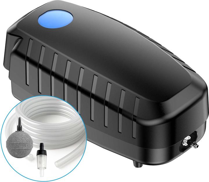 Produktbild SunSun CAP-10 Sauerstoffpumpe 4W 3m³ Luftpumpe Aquarium Teichbelüfter Teichpumpe