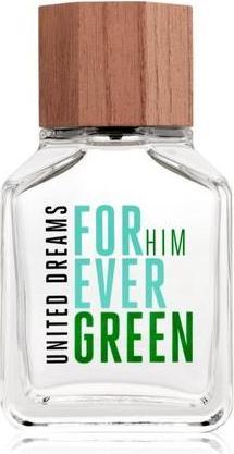 Actual product image Benetton United Dreams for Him Forever Green Eau de Toilette 100 ml (Eau de toilette, 100 ml)