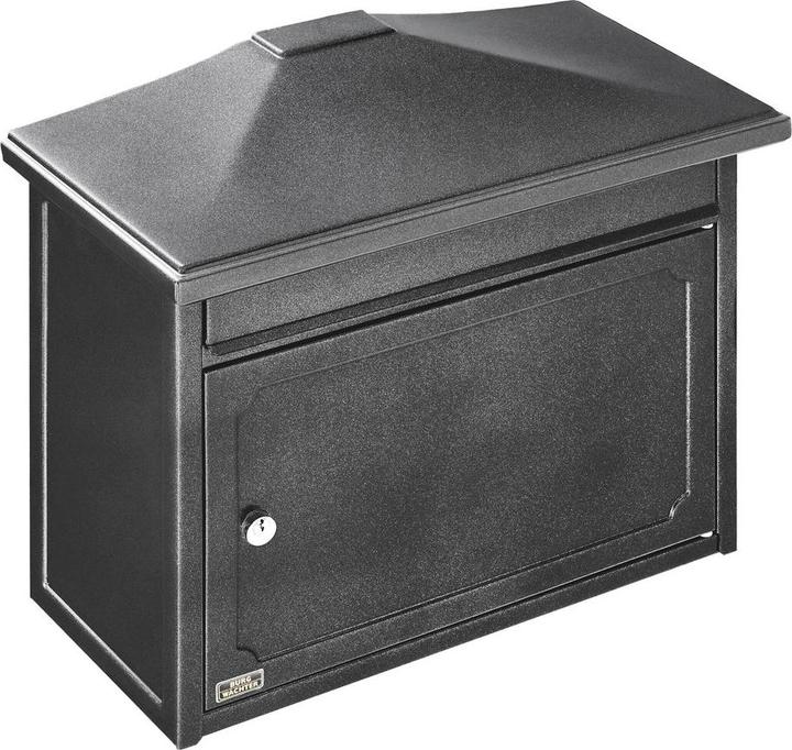 Produktbild Burg Wächter Briefkasten Stahl verzinkt BxHxT 345/410/205 mm Kopenhagen 882 Alteisen