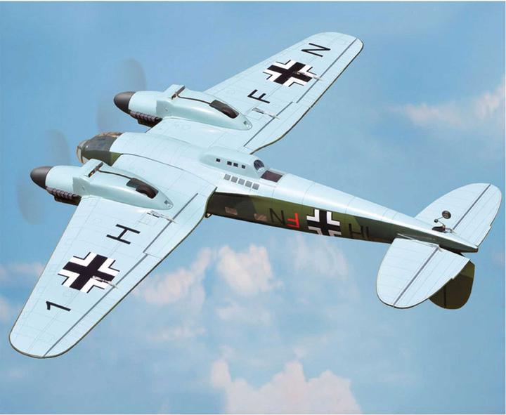 Actual product image Black Horse Heinkel He 111 EP 1750 mm ARF (Multi motor)