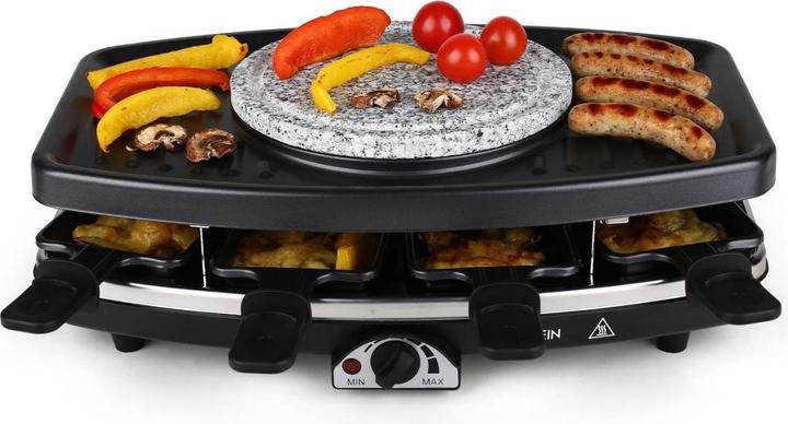 Immagine prodotto Klarstein Entrecote raclette grillFondue, piastra in pietra naturale, per 8 persone