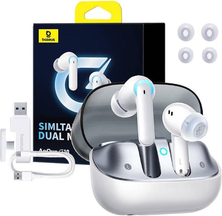 Produktbild Baseus Earphones TWS AeQur G10 (white) (7 h, Kabellos)