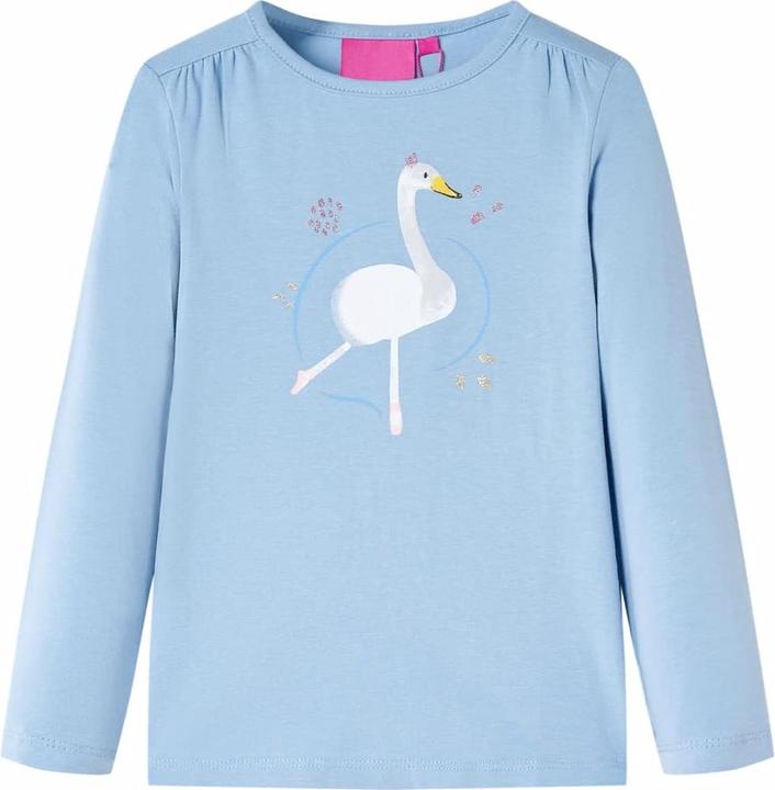 Immagine prodotto VidaXL Camicia da bambino a maniche lunghe azzurro 140,Materiale: 95 % cotone. 5 (140)