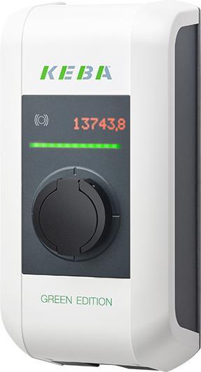 Actual product image Keba Wallbox (Type 2, 22 kW, Type 2)