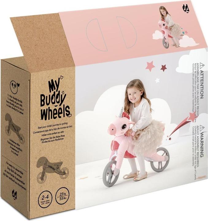 Productafbeelding Yvolution MY BUDDY WHEELS - BALANCE BIKE - Jednorożec