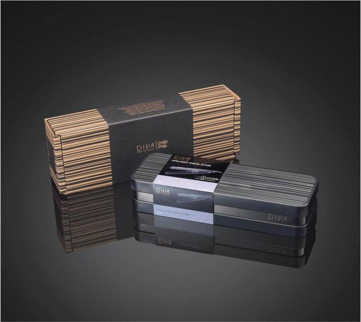 Immagine prodotto Diva Professional Styling Diva - Styler digitale intelligente Onyx (Piastra per capelli)
