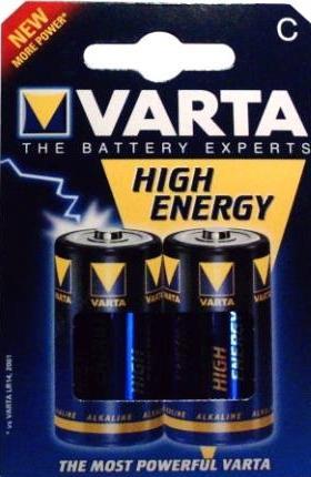 Image du produit Varta Longlife Power (2 pcs, C, 7800 mAh)