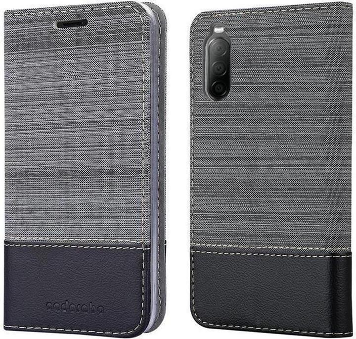 Produktbild Cadorabo Book Jeans Optik Cover (Sony Xperia 10 II)