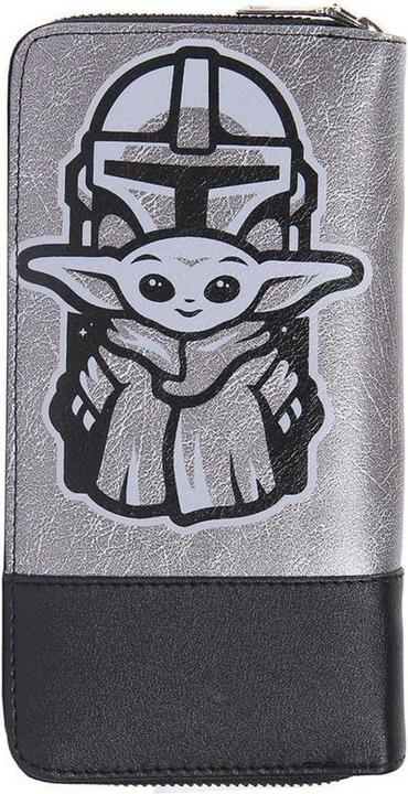 Actual product image The Mandalorian ticket box faux-leather, gray