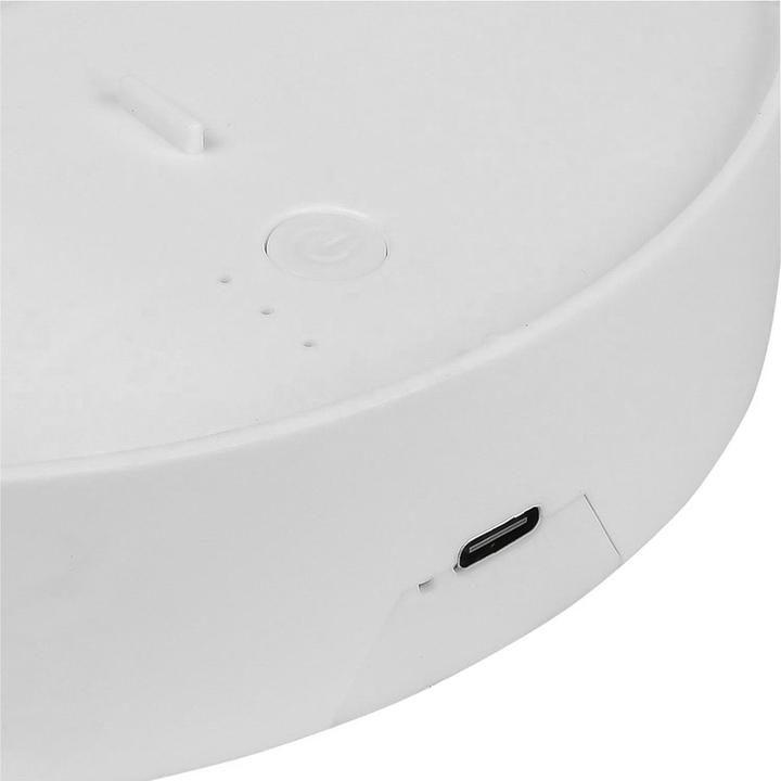 Produktbild Benson 2er-Set Akku-Tischventilator, klappbar, mit Handyhalterung, weiss