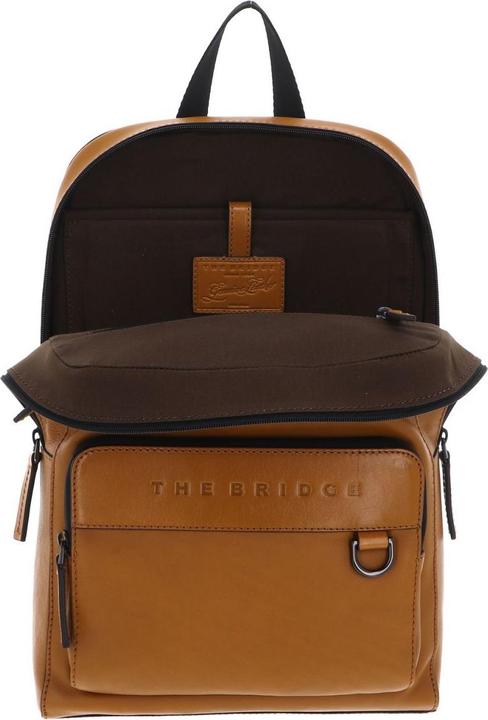 Image du produit The Bridge Damiano - Sac à dos en cuir, Curry