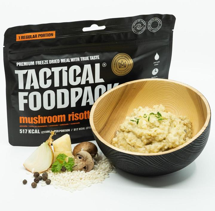Actual product image Tactical Foodpack TF Mushroom risotto (100 g)