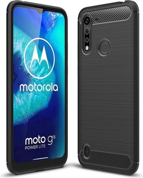 Produktbild MU Style Carbon Fiber TPU Softcase Series (Motorola Moto G8 Power Lite)