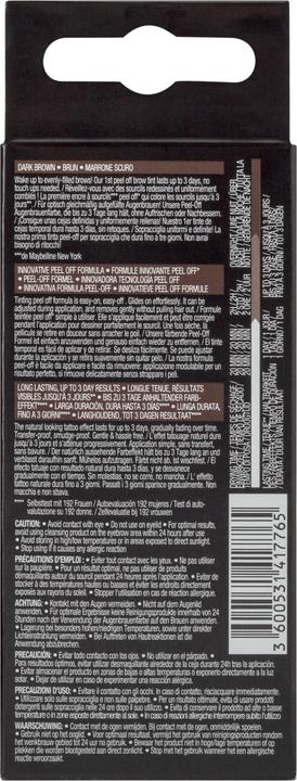 Produktbild Maybelline New York Tattoo Brow (3 Dark Brown)