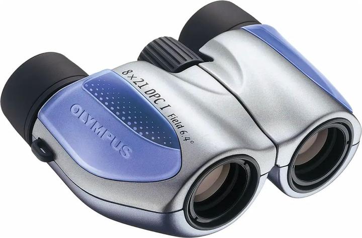 Produktbild Olympus 8x21 DPC I stahl-blau mit Tasche (8 x, 21 mm)