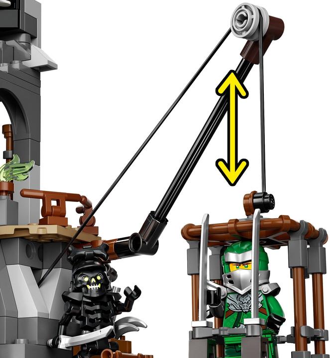 Produktbild LEGO Verlies des Totenkopfmagiers (71722, LEGO Ninjago)