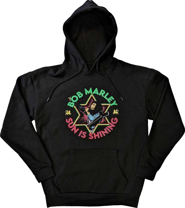 Immagine prodotto Bob Marley Sun Is Shining Felpa con Cappuccio Adulto Unisex (M)