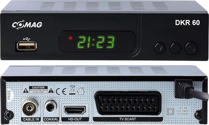 Immagine prodotto Comag Ricevitore via cavo DKR60HD 193028 (DVB-C)