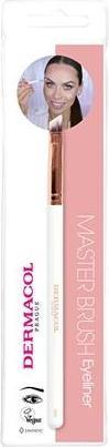 Actual product image Dermacol Cosmetic brush for eyebrows and lines Rose Gold D84 (Eyebrows)