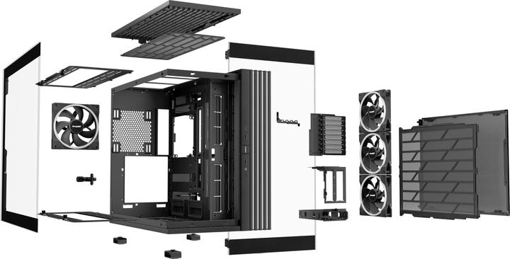 Actual product image be quiet! LIGHT BASE 900 FX Black (mATX, Mini-ITX, ATX, XL-ATX, E-ATX)
