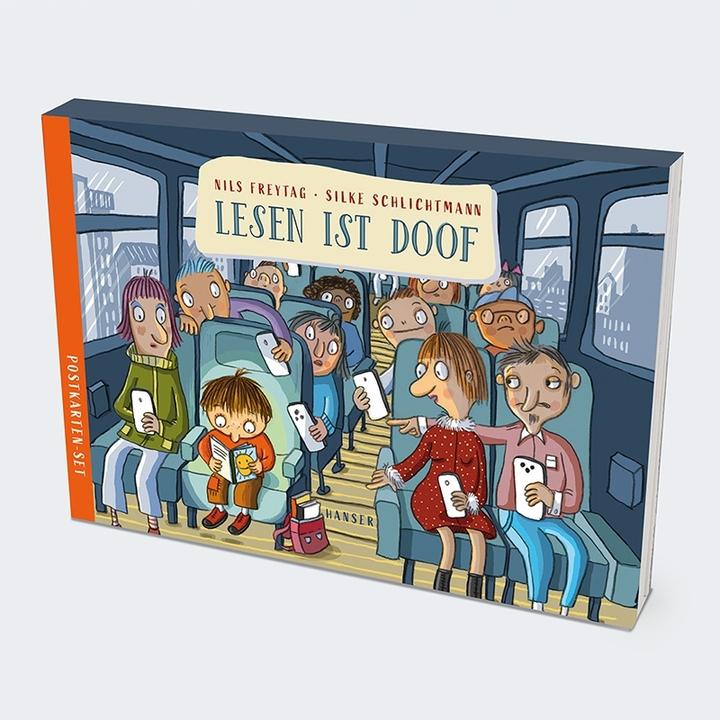 Image du produit Lesen ist doof Postkarten-Set (18 pcs)