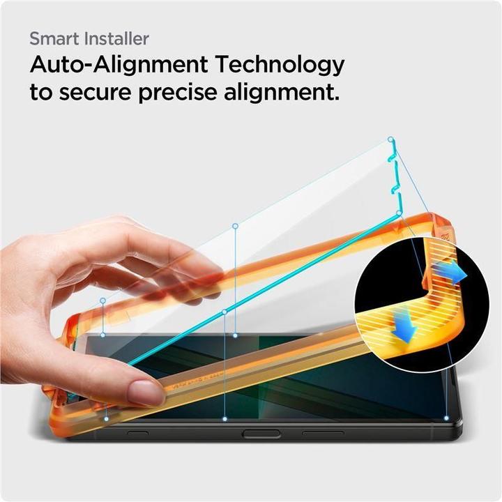 Produktbild Spigen GEHÄRTETES GLAS ALM GLAS.TR 2ER-PACK SONY XPERIA 5 V KLAR (2 Stück, Sony Xperia 5 V)